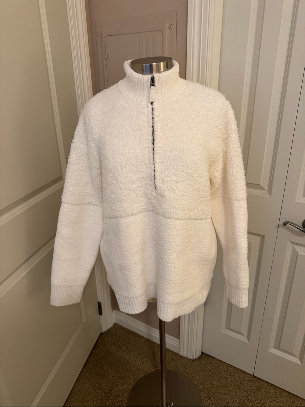 BAREFOOT DREAMS CozyChic Half-Zip Pullover
